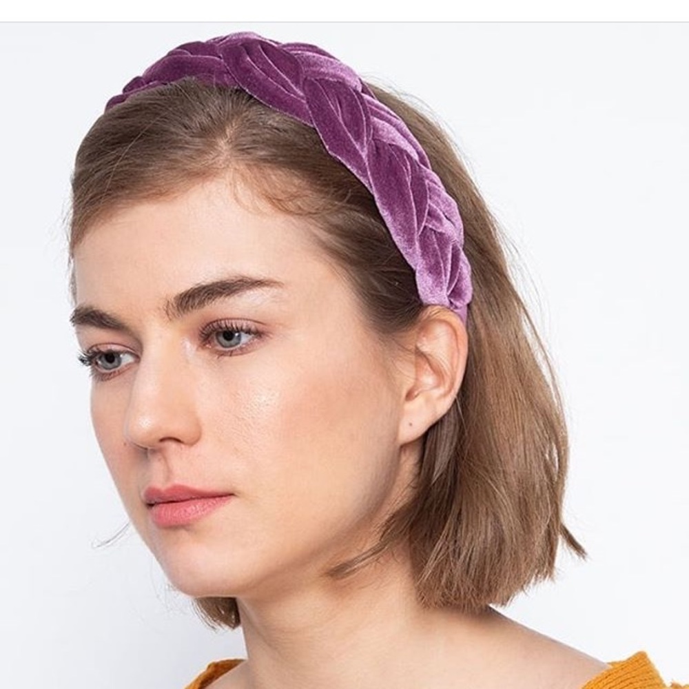 Braided Velvet Headband